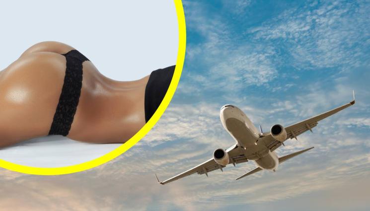 самолет - ЯКАТА ДУПАРА: Еротичен модел не може да паркира ремаркето в самолета, купи си свой! (ВИДЕО+СНИМКА)
