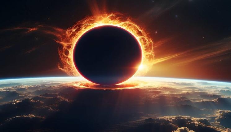 слънчево затъмнение - ФЕНОМЕН: Настъпва слънчево затъмнение!