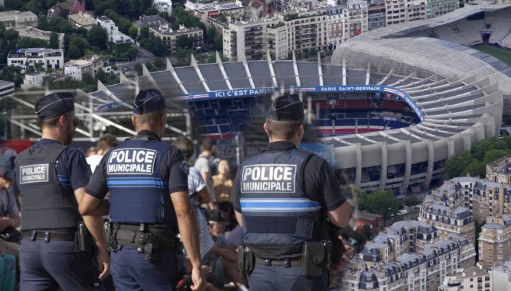 полиция стадион - Полицията в Испания и Франция на крак за мачовете от ШЛ