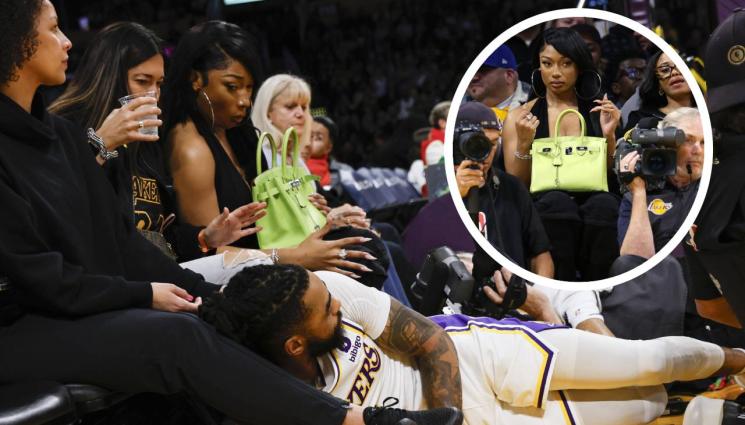 Меган Дъ Стелиън - Рапърка разходи гръд в НБА