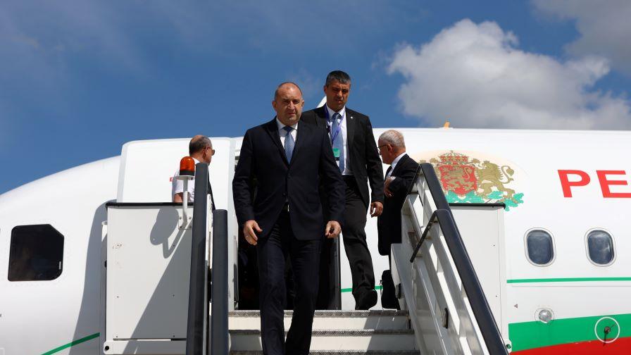 Президентът Радев е на работно посещение във Вилнюс