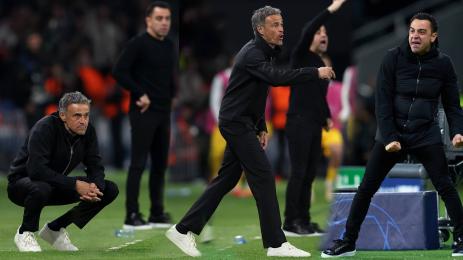 Луис Енрике Шави ПСЖ Барселона