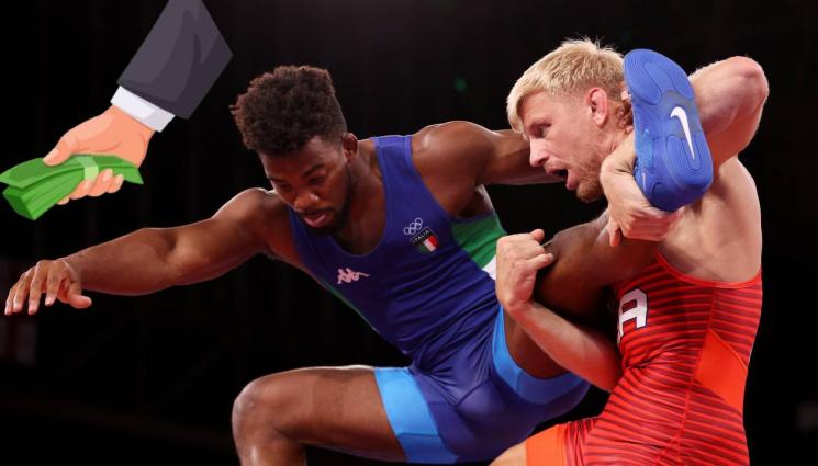 борба - СКАНДАЛ с подкуп в борбата!