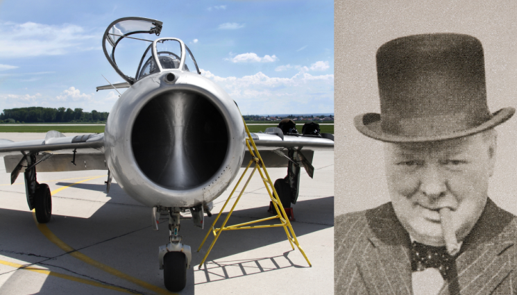 чърчил - Български летци убиват личния пилот на Чърчил заедно с още 57 души