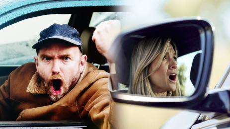 агресивен шофьор