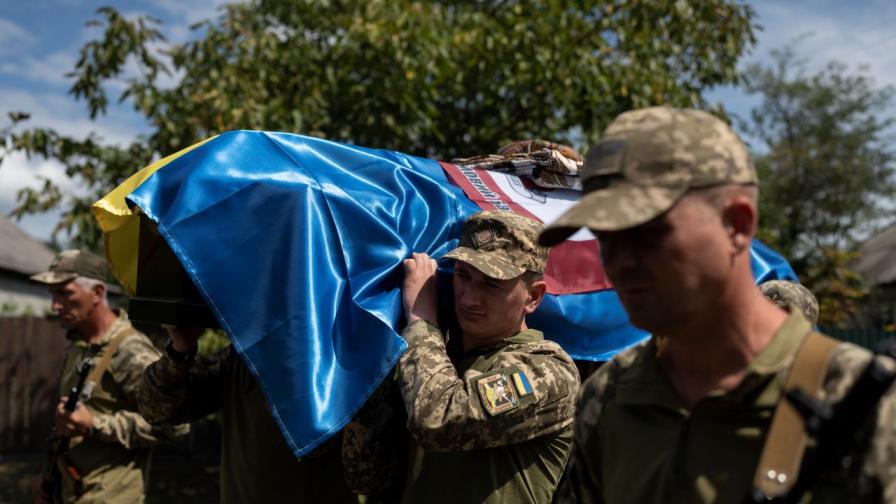 Телата на 120 украински и руски войници бяха репатрирани