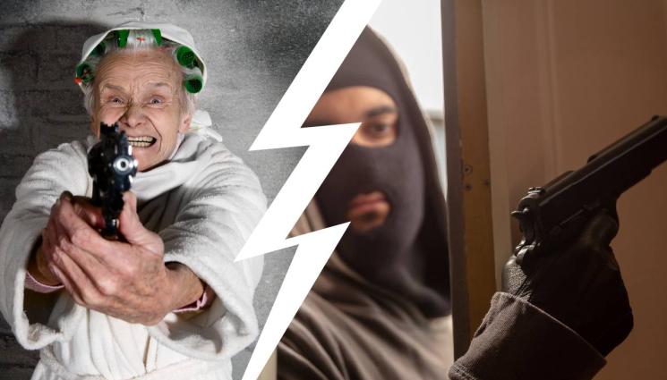 престрелка - КЪРВАВА ПРЕСТРЕЛКА между баба и крадец завърши с един убит