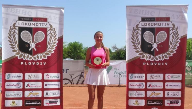 тенис - Росица Денчева спечели българския финал в Пловдив