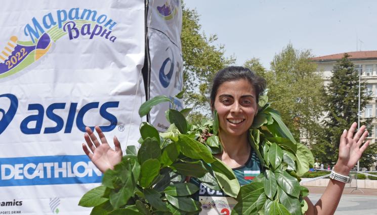Маринела Нинева - Маринела Нинева спечели сребърен медал на Балканското първенство по полумаратон