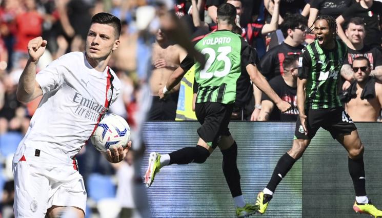 Милан Сасуоло - ЛУД МАЧ И ГАФОВЕ В ЗАЩИТА: Милан отърва резил срещу предпоследния Сасуоло