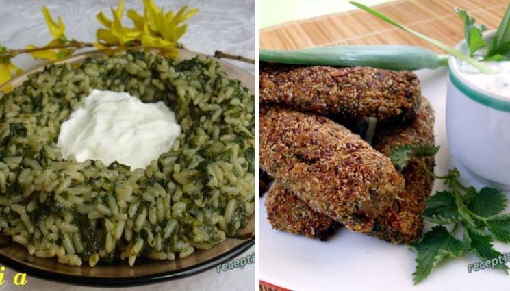 коприва - Коприва като от едно време: кюфтета със счукани орехи, с ориз и пролетни подправки или пък в мусака