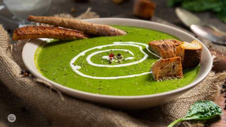 Гответе с matekitchen.com: Крем супа от спанак по европейски (ВИДЕО)