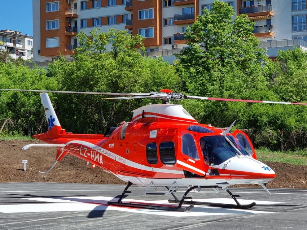 Снимка: Откриха седмата хеликоптерна площадка за въздушни линейки в страната