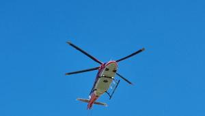 Медицинският хеликоптер оказа помощ на жена с тежка черепно мозъчна