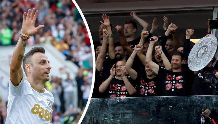 Димитър Бербатов Байер Леверкузен - Бербатов поздрави героите от Байер