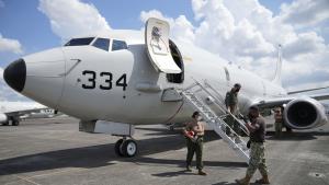 Седми военоморски флот на САЩ съобщи че самолет П 8A Посейдон