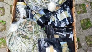 Иззеха близо килограм марихуана след спецакция в София съобщиха от МВР