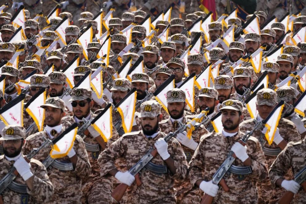 Иран изстреля в събота десетки безпилотни летателниапарати срещуИзраел в нападение,