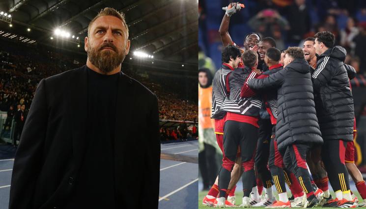 Де Роси Рома Милан - Италиански финал в Лига Европа възможен, жребият размина Рома и Аталанта