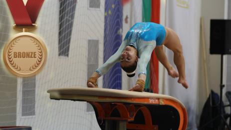 Валентина Георгиева спечели бронзов медал на прескок на Световната купа по спортна гимнастика в Катар