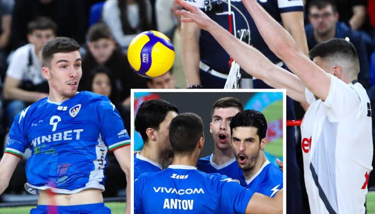 волейбол - Какъв обрат само! Левски възкръсна 0:2 гейма срещу ЦСКА в първия финал