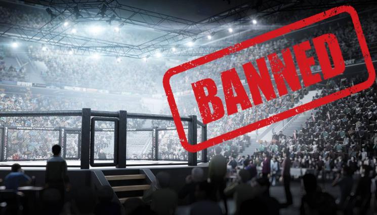 ММА - Боец изрита в задника момиче на ринга, изхвърлиха го завинаги (ВИДЕО)