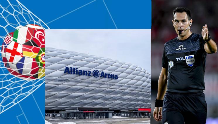 рефер Евро 2024 - НЕ НИ БРОЯТ: На Евро 2024 УЕФА докара рефери чак от Аржентина за Евро 2024, но не и от България