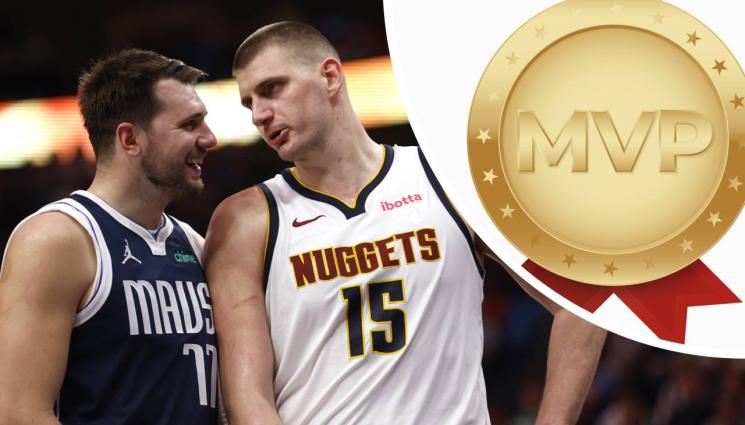 Лука Дончич Никола Йокич - Дончич и Йокич спорят за MVP