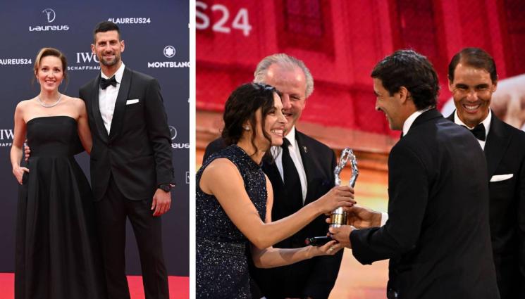 Новак Джокович Рафаел Надал - Карлос и Ноле се закачат кой е по-елегантен