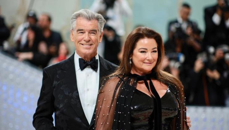 Пиърс Броснан - ИСКРЕНО И ЛИЧНО: Колкото по-дебела става жена ми, толкова по-добре се чувствам, сподели Пиърс Броснан.