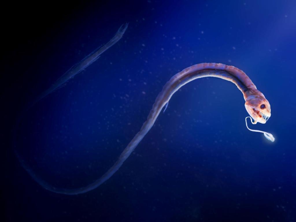 Феноменът биолуминесценция за първи път се е развил при животни