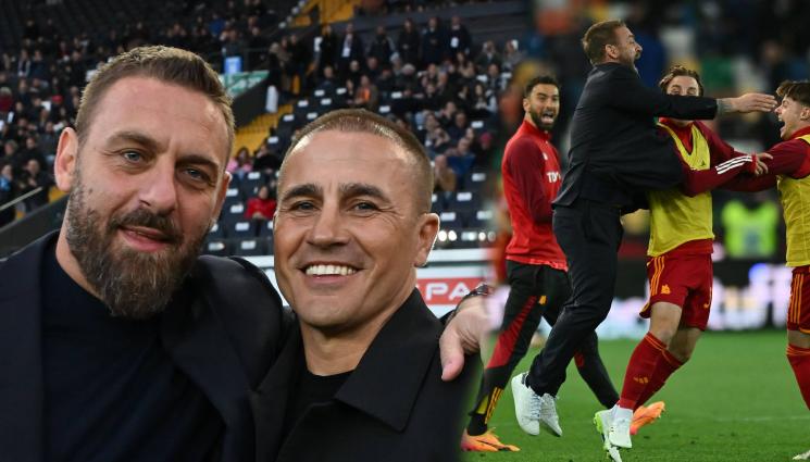 Де Роси Канаваро Рома Удинезе - Няма милост: