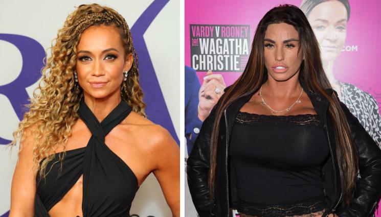 Кейт Абдо Кейти Прайс - ТВ водеща на ринга срещу Кейти Прайс