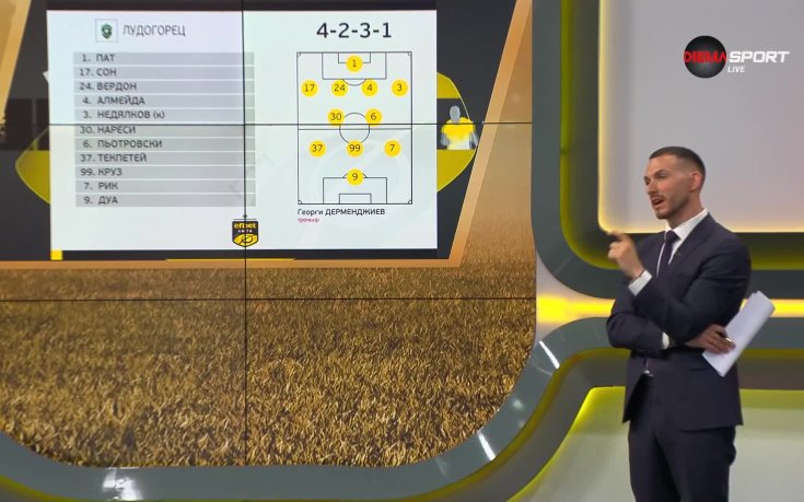 Лудогорец - Крумовград /съставите/