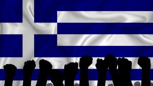 Гърция протест стачка