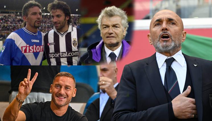 Спалети Баджо Дел Пиеро Тоти Антоньони - ЧАРОВНИЦИТЕ НА КАЛЧОТО: „Златна топка“ и трима световни шампиони стават кадем на адзурите