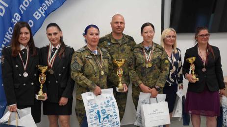 Генерал Явор Матеев с шампионите