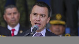 Еквадорският президент Даниел Нобоа обяви извънредно положение в пет провинции