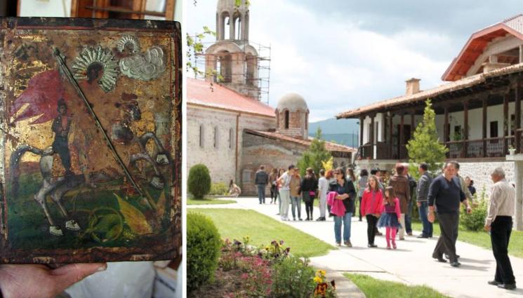 чудеса и вяра - Икона на Свети Георги гони болестите (СНИМКИ)