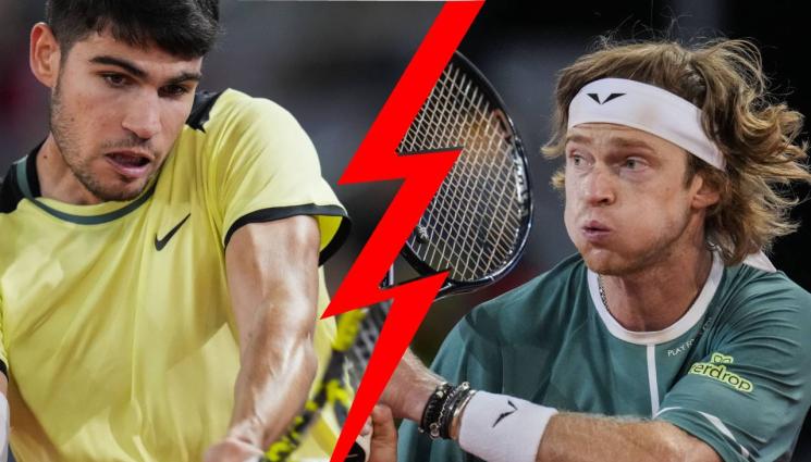 тенис - Рубльов изхвърли и Алкарас от мастърса в Мадрид