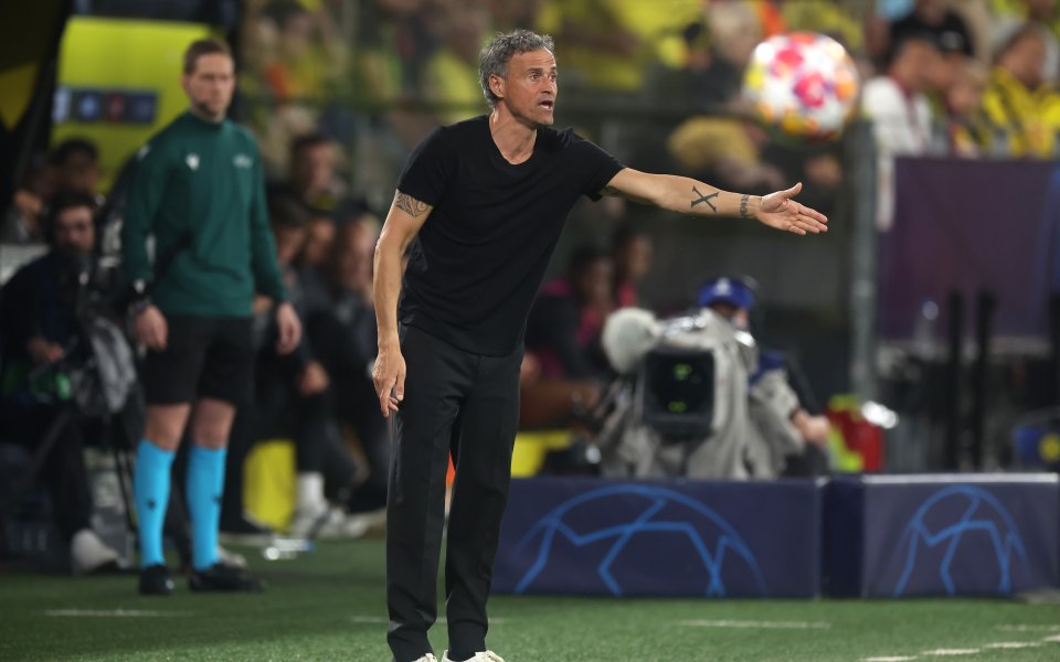 Наставникът на Пари Сен Жермен - Луис Енрике, даде своя