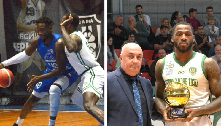 баскетбол - Черно море Тича победи Спартак Плевен и изравни резултата в плейофната серия при баскетболистите