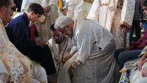 На Велики четвъртък Негово Високопреосвещенство Старозагорският митрополит Киприан отслужи Велик
