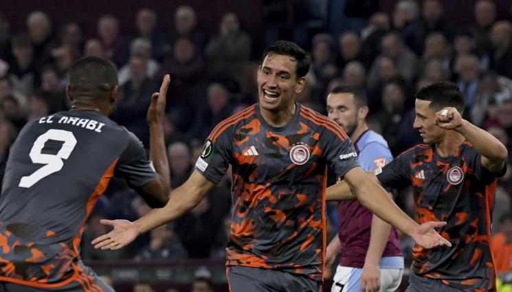 Олимпиакос - Олимпиакос на крачка от финал в Лига на конференциите след победа в Англия