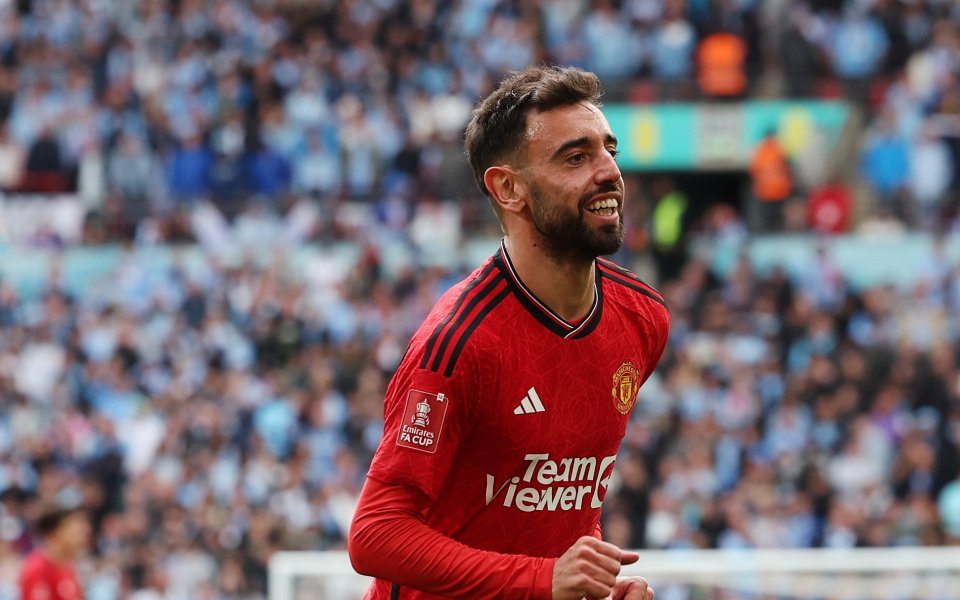 Бруно Фернандеш е щастлив в Манчестър Юнайтед и ще остане