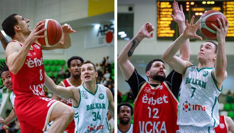 баскетбол - Балкан и Спартак Плевен влязоха в топ 4 в НБЛ