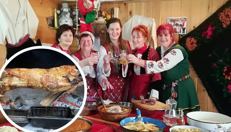 н - Автобус израелци на яхния при Дешка Кротева