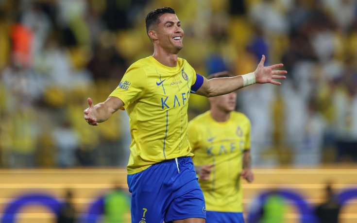 Неостаряващият Роналдо заби пореден хеттрик при разгром на Ал Насър (видео)