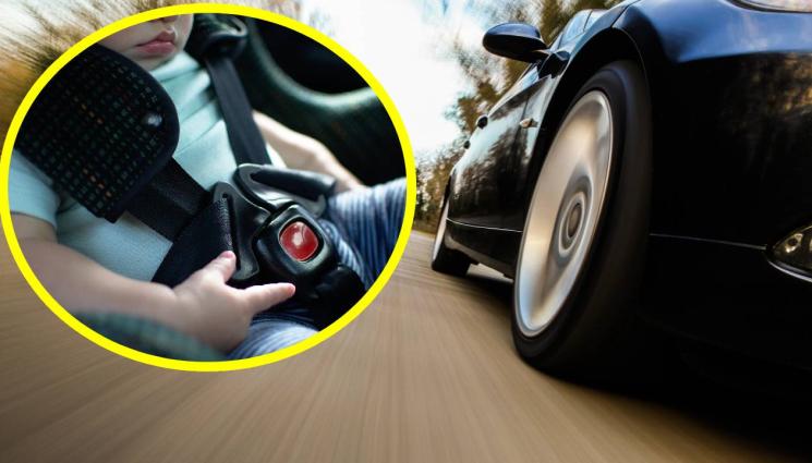 джигит бебе - Шофьор с BMW вози 6-месечно бебе с 240 км/ч!