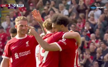 Ливърпул - Тотнъм 2:0 /първо полувреме/
